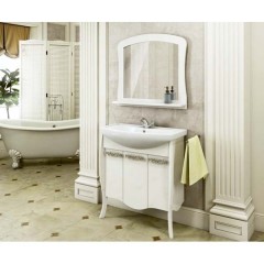Тумба с раковиной Comforty Венеция 80 белый