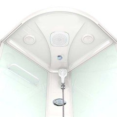 Душевая кабина Domani-Spa Delight 110 прозрачная/белая DS01D110LWCl00