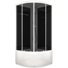 Душевая кабина Domani-Spa Delight 88 high тонированная/чёрная DS01D88HBT00