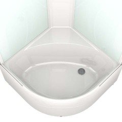 Душевая кабина Domani-Spa Delight 110 high тонированная/белая DS01D110HWT00