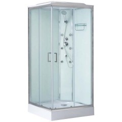 Душевая кабина BelBagno Uno UNO-CAB-A-2-80-P-Cr-TOP