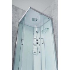 Душевая кабина BelBagno Uno UNO-CAB-A-2-80-P-Cr-TOP