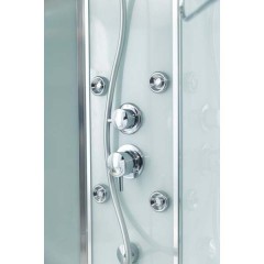 Душевая кабина BelBagno Uno UNO-CAB-A-2-80-P-Cr-TOP