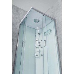 Душевая кабина BelBagno Uno UNO-CAB-A-2-90-P-Cr-TOP