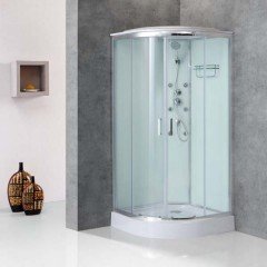 Душевая кабина BelBagno Uno UNO-CAB-R-2-80-P-Cr-TOP