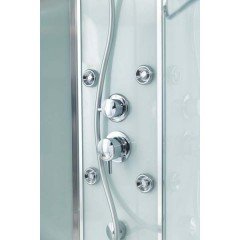 Душевая кабина BelBagno Uno UNO-CAB-R-2-80-P-Cr-TOP
