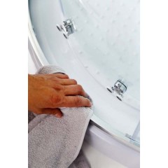 Душевая кабина BelBagno Uno UNO-CAB-R-2-90-P-Cr-TOP