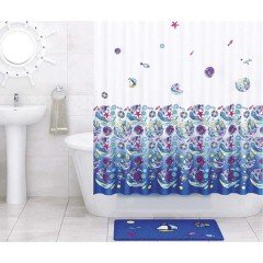 Шторка для ванной комнаты WasserKRAFT Salm SC-13101