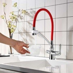 Смеситель для кухни Lemark Comfort LM3070C-Blue