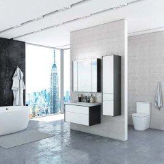 Зеркало-шкаф Roca Ronda 60 антрацит ZRU9302968