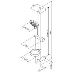 Душевой гарнитур Am.Pm Spirit V2.0 F0170A000