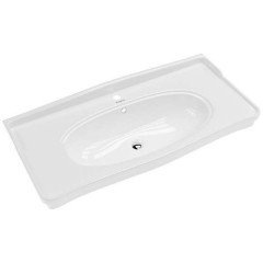Комплект мебели ASB-Woodline Модерн 105 белый массив ясеня