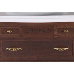 Комплект мебели ASB-Woodline Модерн 105 орех массив ясеня