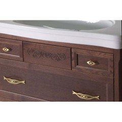 Комплект мебели ASB-Woodline Модерн 105 орех массив ясеня