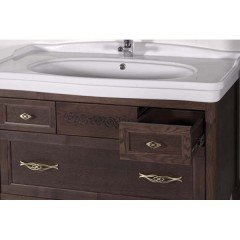 Комплект мебели ASB-Woodline Модерн 105 орех массив ясеня