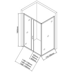 Боковая стенка Aquanet SP-0800A 209409