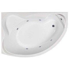 Ванна акриловая Aquanet Jamaica 160x100 L