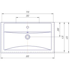 Комплект мебели ASB-Mebel Коста 80 орех