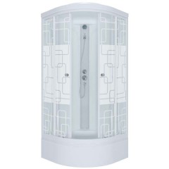 Душевая кабина Triton Стандарт В3 ДН4 квадраты 90x90