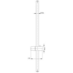 Душевая штанга Roca Stella A5B0205C00
