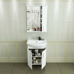 Тумба с раковиной СаНта Дублин 60 (Грация)