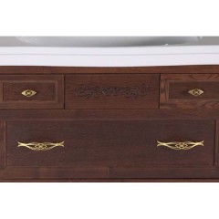 Комплект мебели ASB-Woodline Модерн 85 орех массив ясеня