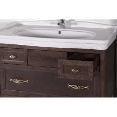 Комплект мебели ASB-Woodline Модерн 85 орех массив ясеня