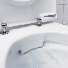 Унитаз подвесной Geberit Smyle 500.210.01.1 безободковый (без сиденья)