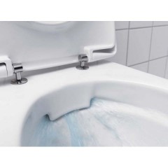 Унитаз подвесной Geberit iCon 204070000 безободковый (без сиденья)