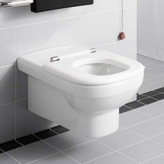 Унитаз подвесной Geberit Renova Comfort Square 208550000 (без сиденья)