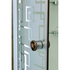 Душевая кабина Deto EM1590N LED с гидромассажем