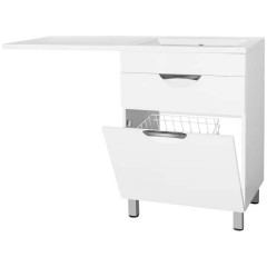 Тумба с раковиной Style Line Жасмин 60 1 ящик (Cosmos 1200 R)