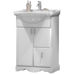 Тумба с раковиной Opadiris Клио 50 белый матовый