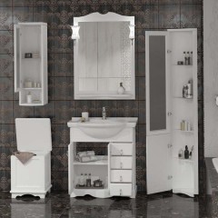 Комплект мебели Opadiris Клио 70 белый матовый