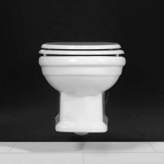 Унитаз подвесной BelBagno Boheme BB115CH+BB115SCM безободковый