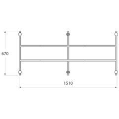Каркас для ванны Iddis 160 002160Ui92