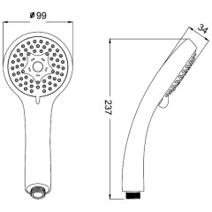 Ручной душ Iddis A11631