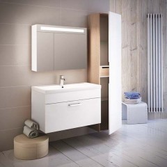 Тумба с раковиной Iddis New Mirro 80 NMIR80Wi95K