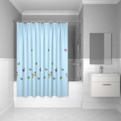 Шторка для ванной комнаты Iddis Butterfly SCID031P