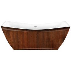 Ванна акриловая Lagard Issa Brown Wood