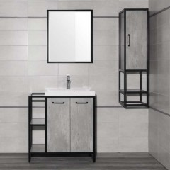 Зеркало Style Line Лофт 80 бетон ЛС-000010024