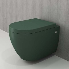 Унитаз подвесной Bocchi Speciale XL 1167-027-0129 зеленый