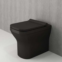 Унитаз приставной Bocchi Firenze 1298-004-0129 чёрный матовый