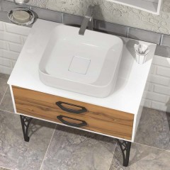 Тумба под раковину Opadiris Smile Дольче Лофт 80