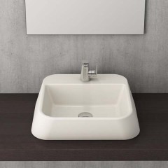 Раковина накладная Bocchi Firenze 1074-014-0126 кремовый