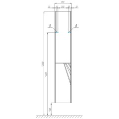Пенал Акватон Сакура 33 1A219903SKW8L
