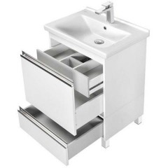 Комод Акватон Капри 60 белый глянец 1A231003KP010