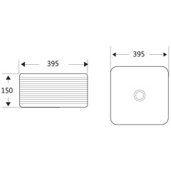 Раковина накладная BelBagno BB1421
