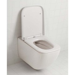 Унитаз подвесной BelBagno Alpina BB10100CHR+BB2032SC безободковый