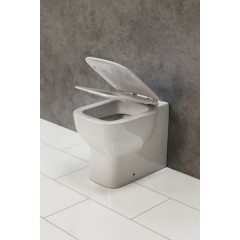 Унитаз приставной BelBagno Vaso BB127CB+BB127SC